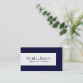 Cartes de visite de mandataire (Debout devant)