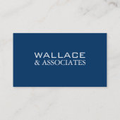 Cartes de visite de mandataire (Dos)