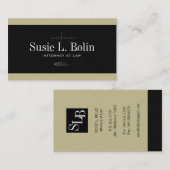 Cartes de visite de mandataire (Devant / Derrière)