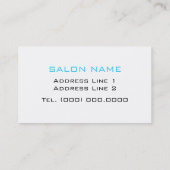 Cartes de visite de manucure (Dos)