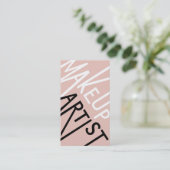 Cartes de visite de maquillage (Debout devant)