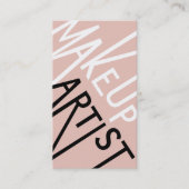 Cartes de visite de maquillage (Devant)