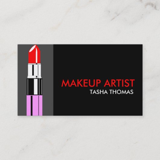 Cartes de visite de maquillage (Devant)