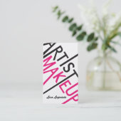 Cartes de visite de maquillage (Debout devant)