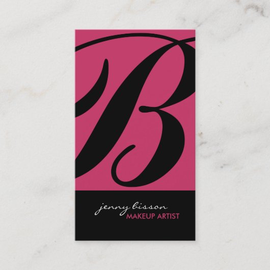 Cartes de visite de maquillage (Devant)