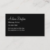 Cartes de visite de maquillage (Dos)