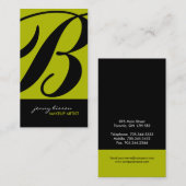 Cartes de visite de maquillage (Devant / Derrière)