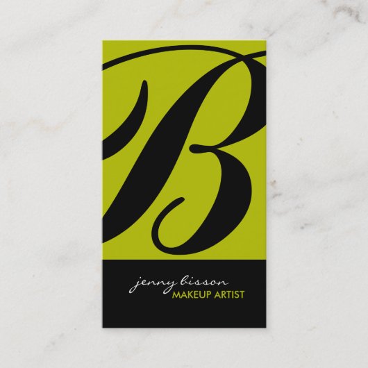 Cartes de visite de maquillage (Devant)