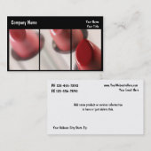 Cartes de visite de maquillage (Devant / Derrière)