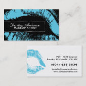 Cartes de visite de maquillage de lèvres (Devant / Derrière)