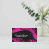 Cartes de visite de maquillage de roses indien (Debout devant)