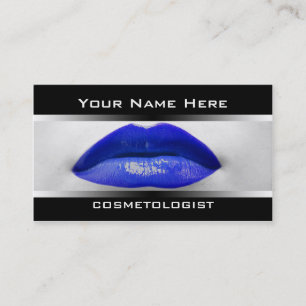 Cartes de visite de maquillage professionnels