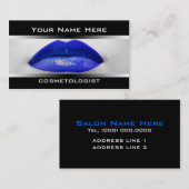 Cartes de visite de maquillage professionnels (Devant / Derrière)