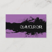 Cartes de visite de maquilleur (Dos)