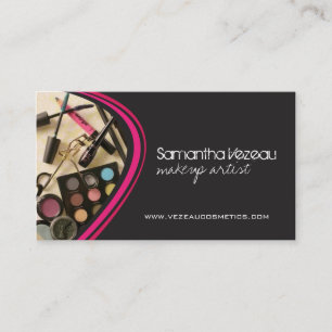 Cartes de visite de maquilleur