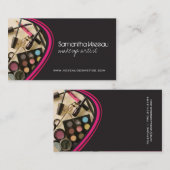 Cartes de visite de maquilleur (Devant / Derrière)