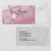 Cartes de visite de maquilleur (Devant / Derrière)