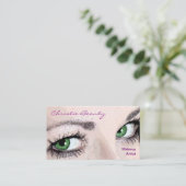 Cartes de visite de maquilleur (Debout devant)