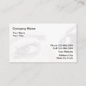 Cartes de visite de maquilleur (Dos)