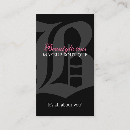 CARTES DE VISITE DE MAQUILLEUR (Devant)