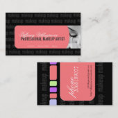 Cartes de visite de maquilleur (Devant / Derrière)