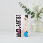 Cartes de visite de maquilleur (Debout devant)