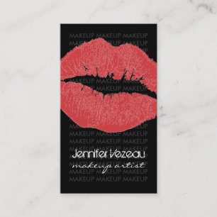 Cartes de visite de maquilleur