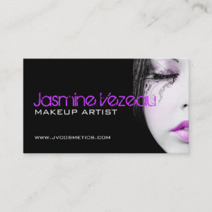 Cartes de visite de maquilleur