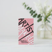 Cartes de visite de maquilleur de parties (Debout devant)