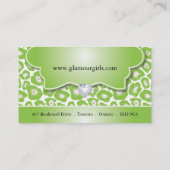 CARTES DE VISITE DE MAQUILLEUR D'EMPREINTE DE (Dos)