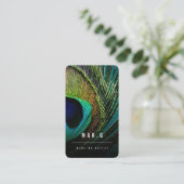 Cartes de visite de maquilleur professionnel avec  (Debout devant)