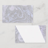 Cartes de visite de marbre pourpre (Devant / Derrière)