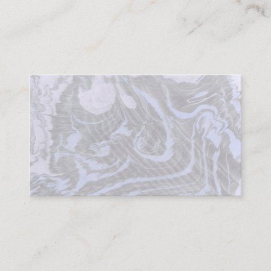Cartes de visite de marbre pourpre (Devant)