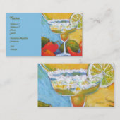 Cartes de visite de margarita (Devant / Derrière)
