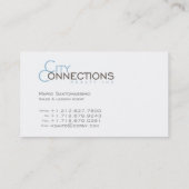 Cartes de visite de Mario (Dos)