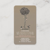 Cartes de visite de Mason Jars (Devant)