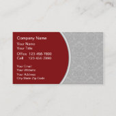 Cartes de visite de massage (Devant)