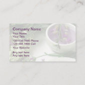 Cartes de visite de massage (Dos)