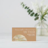 Cartes de visite de massage (Debout devant)