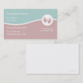 Cartes de visite de massage (Devant / Derrière)