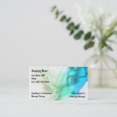 Cartes de visite de massage (Debout devant)