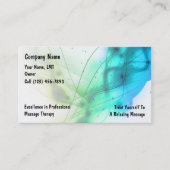 Cartes de visite de massage (Devant)