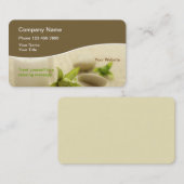 Cartes de visite de massage (Devant / Derrière)