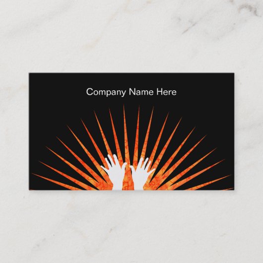 Cartes de visite de massage (Devant)