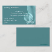 Cartes de visite de massage (Devant / Derrière)