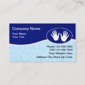 Cartes de visite de massage (Devant)