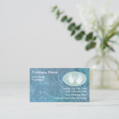 Cartes de visite de massage (Debout devant)