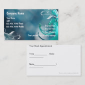 Cartes de visite de massage (Devant / Derrière)