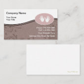 Cartes de visite de massage (Devant / Derrière)