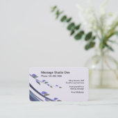 Cartes de visite de massage (Debout devant)